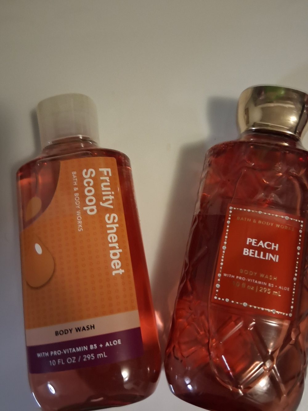 Bath & Body Works Peach Bellini & Fruity Sherbet Scoop Body Wash - Peach/Orange